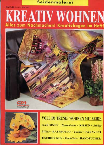 Kreativ Wohnen mit Seide CM Sonderheft 1/95